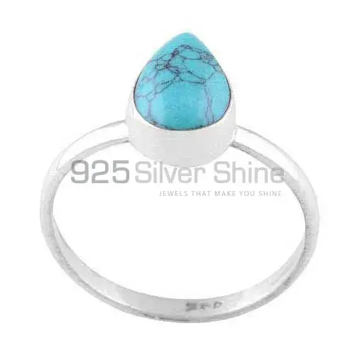 925 Sterling Silver Handmade Rings In Turquoise Gemstone Jewelry 925SR3012_0