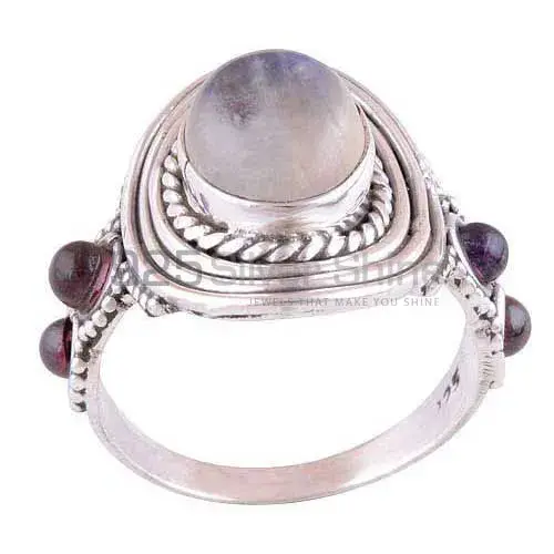 925 Sterling Silver Handmade Rings In Multi Gemstone Jewelry 925SR2997