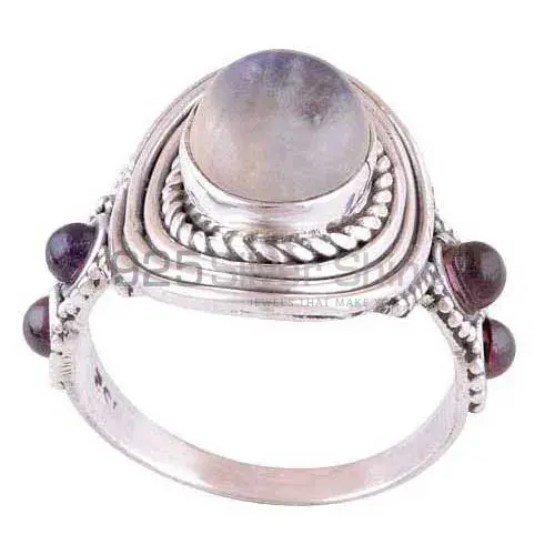 925 Sterling Silver Handmade Rings In Multi Gemstone Jewelry 925SR2997_0