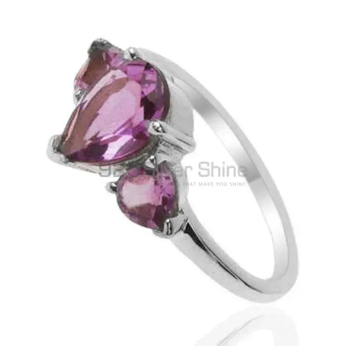 925 Sterling Silver Rings In Amethyst Gemstone Jewelry 925SR2035_1