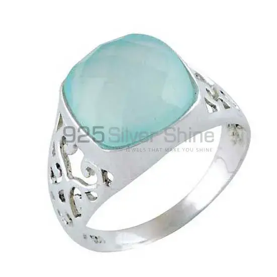 925 Sterling Silver Rings In Chalcedony Gemstone Jewelry 925SR4069_0