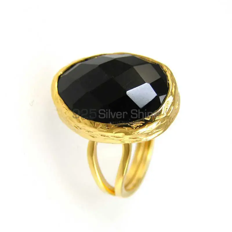925 Sterling Silver Rings In Black Onyx Gemstone Jewelry 925SR3806_1
