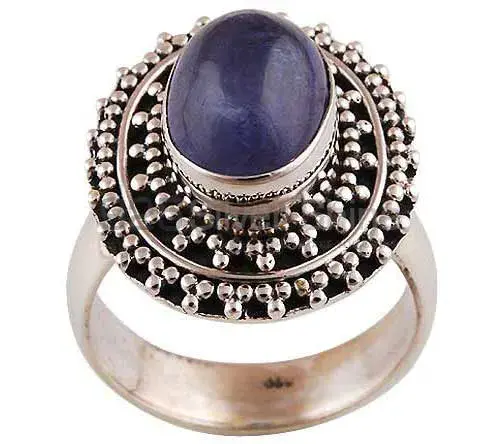 925 Sterling Silver Rings In Lapis Gemstone Jewelry 925SR2923_1