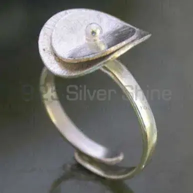 Plain Fine Silver Rings Jewelry 925SR2519_0