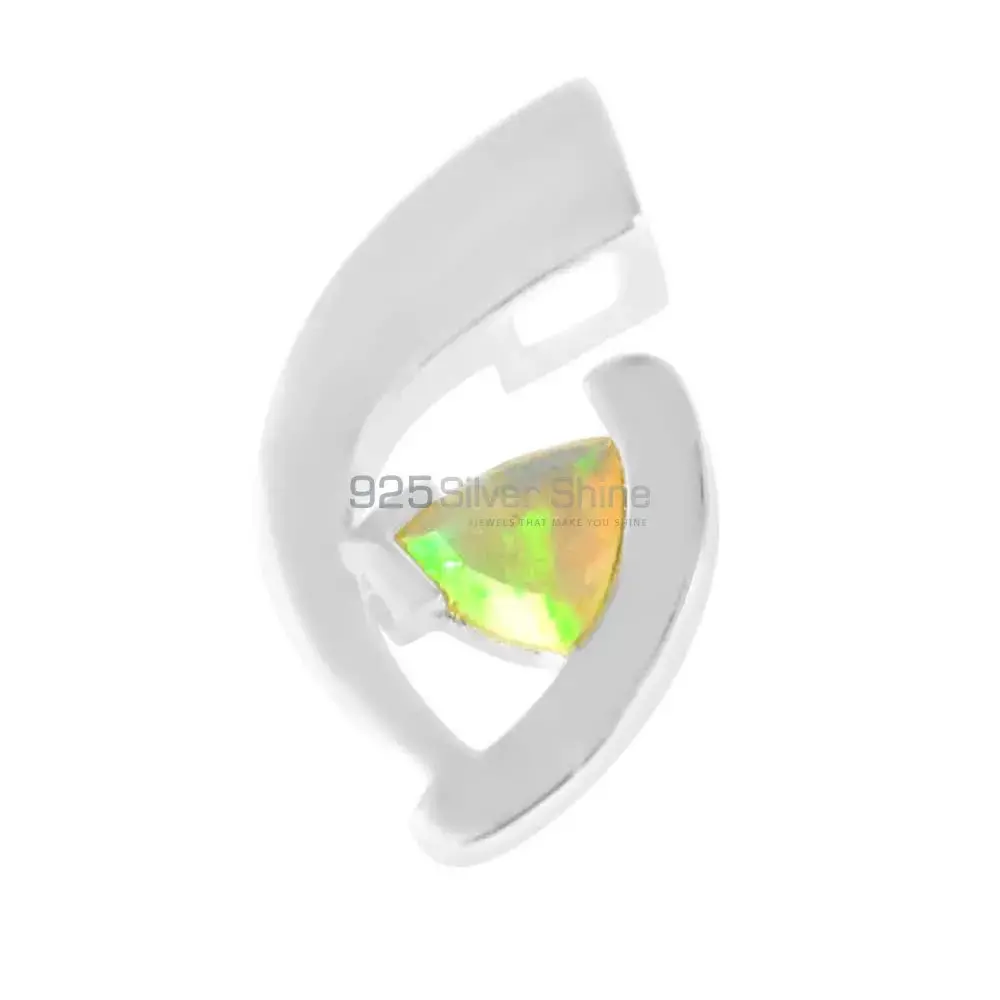 925 Solid Silver Pendants In Opal Gemstone Jewelry 925SP224-6_0