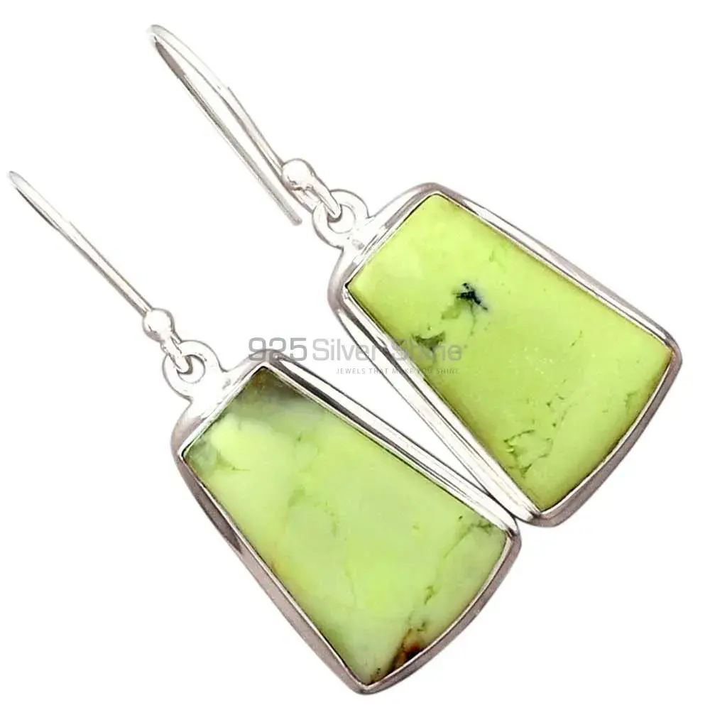 925 Sterling Silver Earrings In Natural Agate Gemstone 925SE2269_2