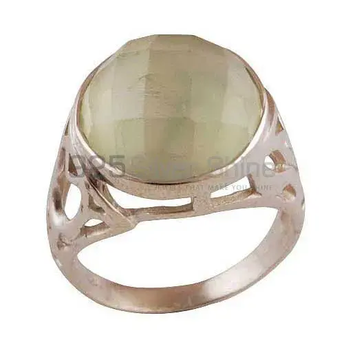925 Sterling Silver Rings In Genuine Chalcedony Gemstone 925SR3876_0