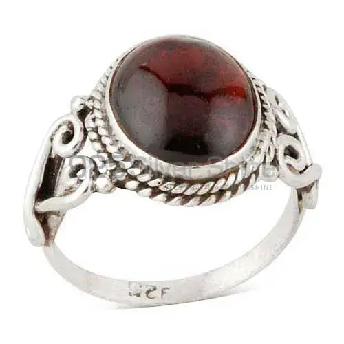 Garnet Gemstone Sterling Silver Engagement Rings 925SR2957_0