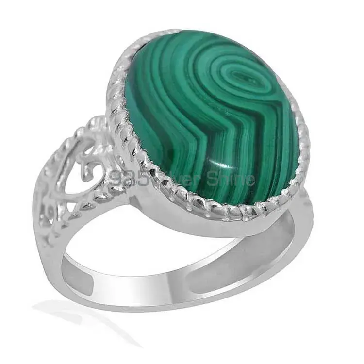 925 Sterling Silver Rings In Natural Malachite Gemstone 925SR1919_1