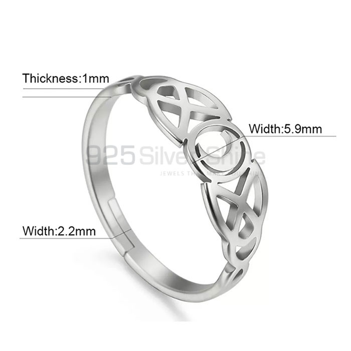 Celtic Moon Ring In Sterling Silver SMMR584_1