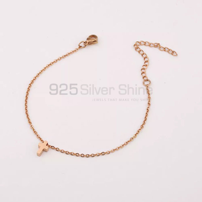 Cross Christian Faith Symbol Bracelet In Solid Silver CRMB52_1