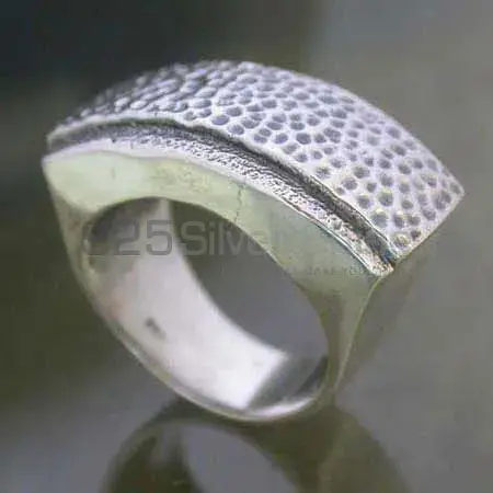 Custom Plain 925 Sterling Silver Rings Jewelry 925SR2493_1
