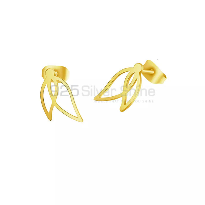 Flower Minimalist Stud Earring In 925 Silver FWME203_0