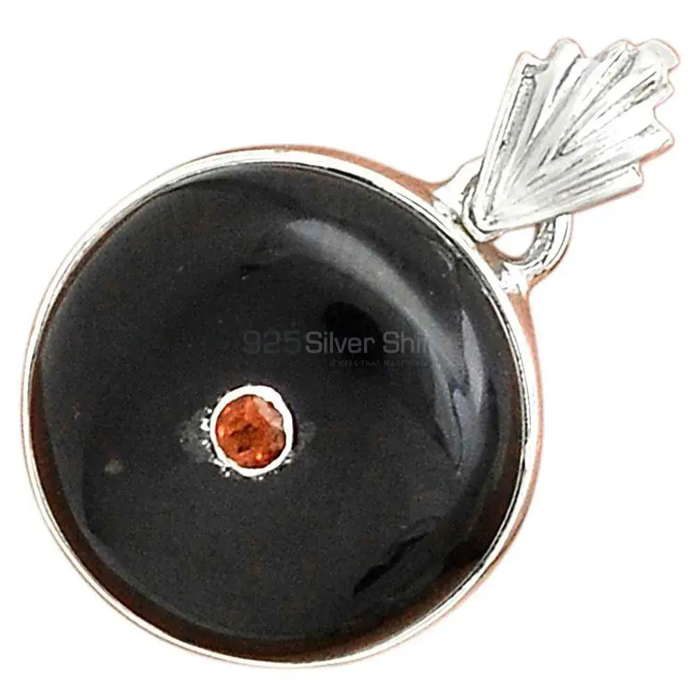 Multi Gemstone Handmade Pendants In Solid Sterling Silver Jewelry 925SP70-4_2