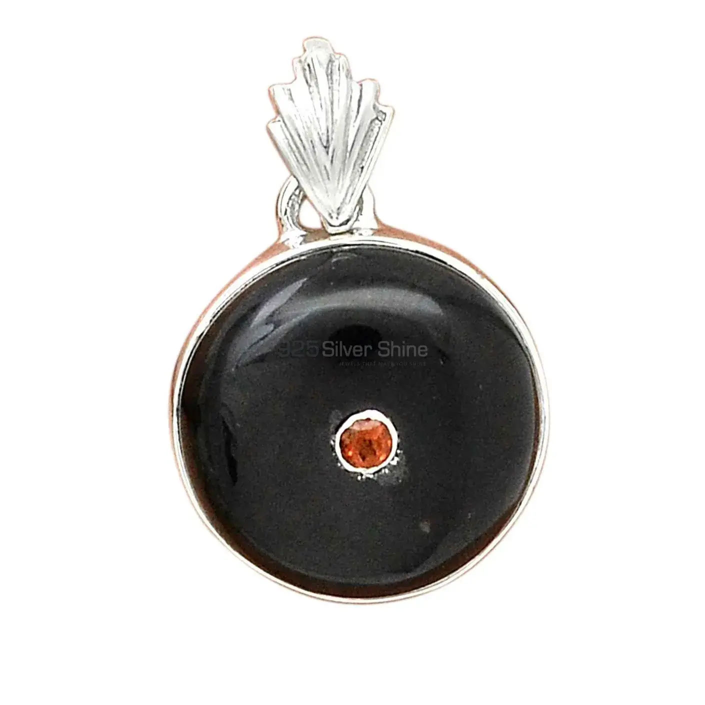 Multi Gemstone Handmade Pendants In Solid Sterling Silver Jewelry 925SP70-4_3