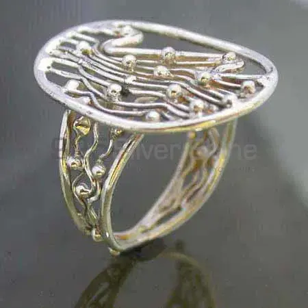 Plain 925 Sterling Silver Rings Jewelry 925SR2507_1