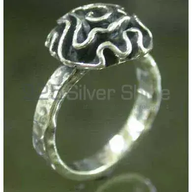 Plain 925 Silver Rings Jewelry 925SR2524_0