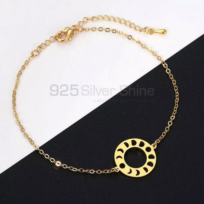 Sterling Silver Lunar Cycle Bracelet MOMB376_0