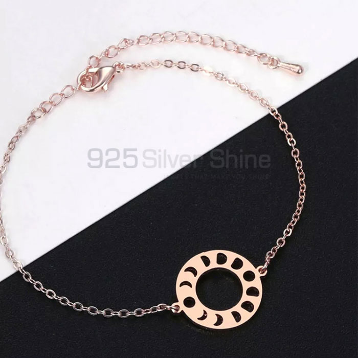 Sterling Silver Lunar Cycle Bracelet MOMB376_2